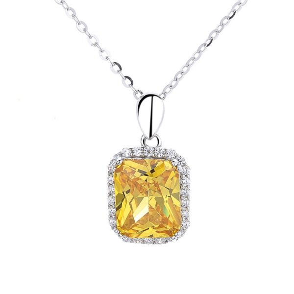 S925 Silver CZ and Gemstone Jewelry Set - Image 4