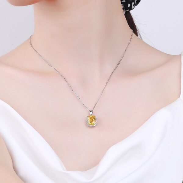 S925 Silver CZ and Gemstone Jewelry Set - Image 2